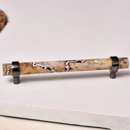 Adjustable Dresser Pulls Etched Wooden Cabinet Handles (7 Inch)